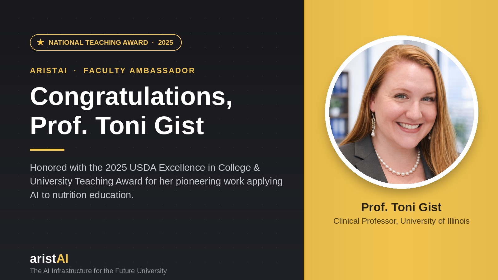 National Teaching Award